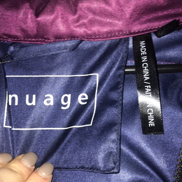 BEAUTIFUL purple weather coat - Picture 6 of 12